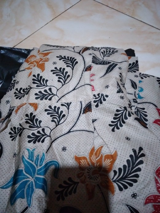 Gamis Batik (cod) Manggar Gamis Batik Pesta Model Terbaru