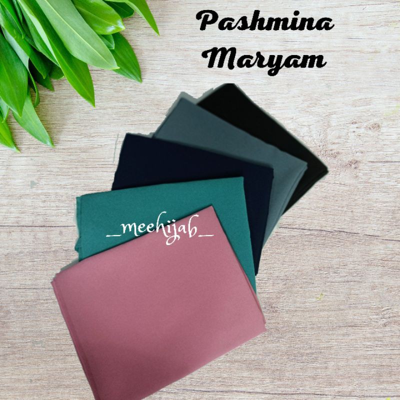 Pashmina Maryam Tali Diamond Instan