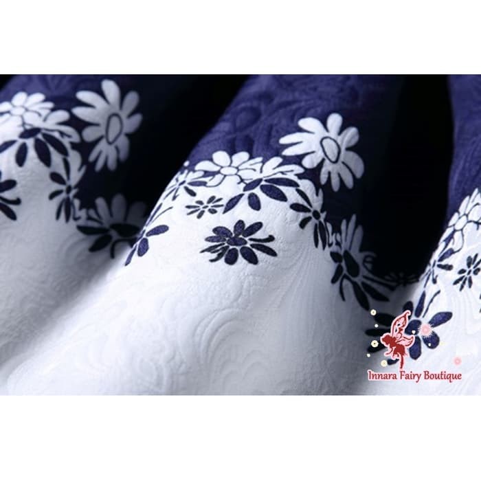 Cocktail Party Dress Blue - Mini Dress