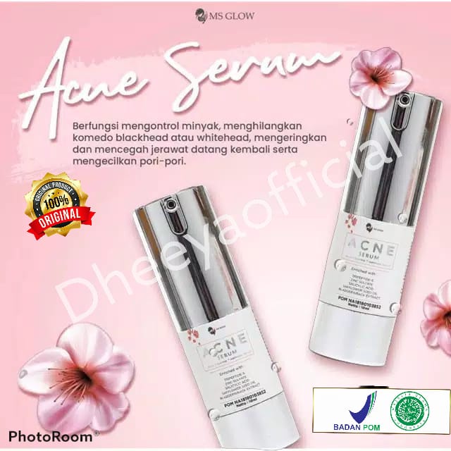 ACNE SERUM MS GLOW ORIGINAL TERMURAH