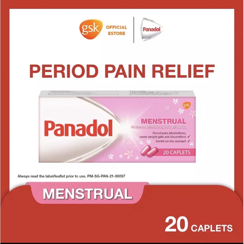 (READY) PANADOL SINGAPORE menstrual 20pcs