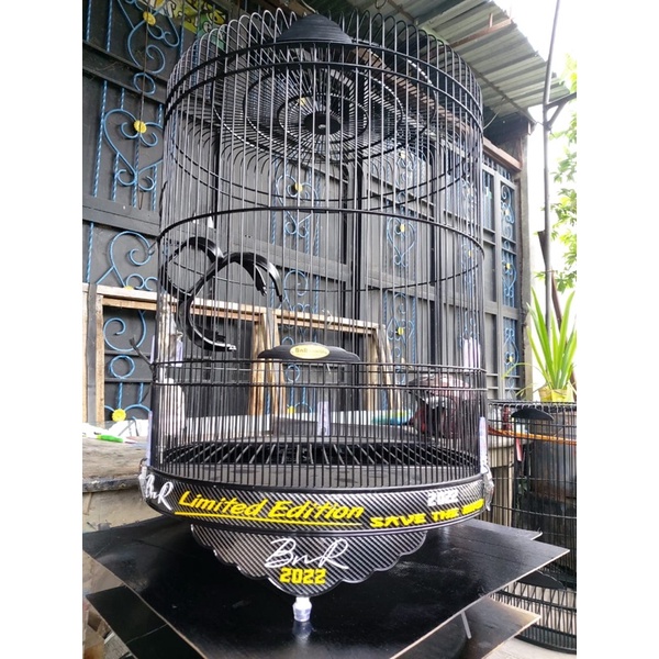 SANGKAR KANDANG MURAI BNR 3D CARBON 2022 DM 58