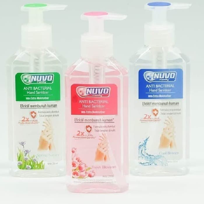 harga nuvo hand sanitizer 250ml
