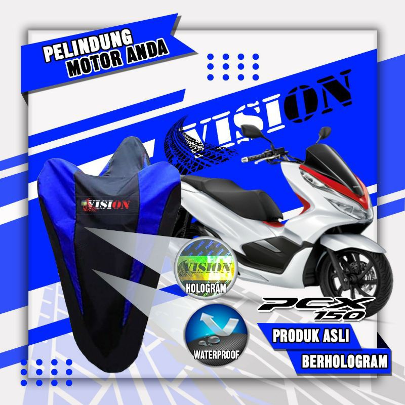 Original Cover Motor/Sarung Motor Vision Waterproof PCX/NMAX/LEXI/AEROX