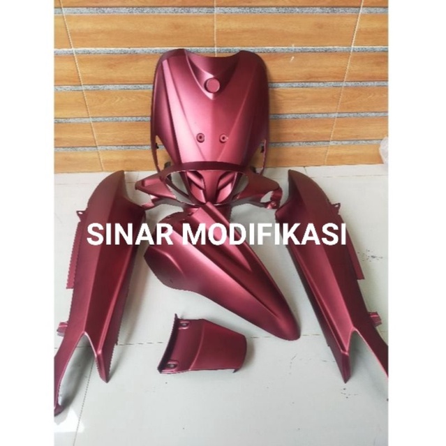 Body Yamaha Mio sporty merah doff/merah PCX