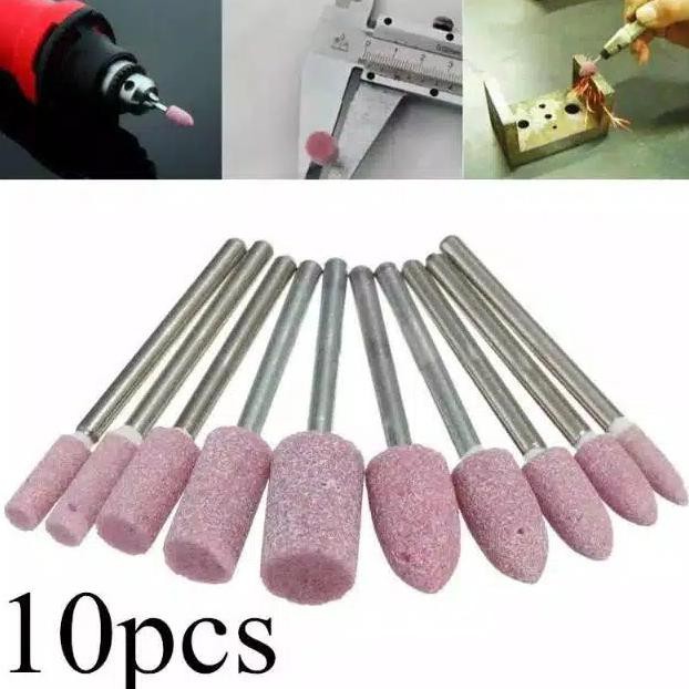 -READY- MATA BOR GERINDA BATU AMPLAS GERINDA TUNER MINI DRILL SET 10PCS