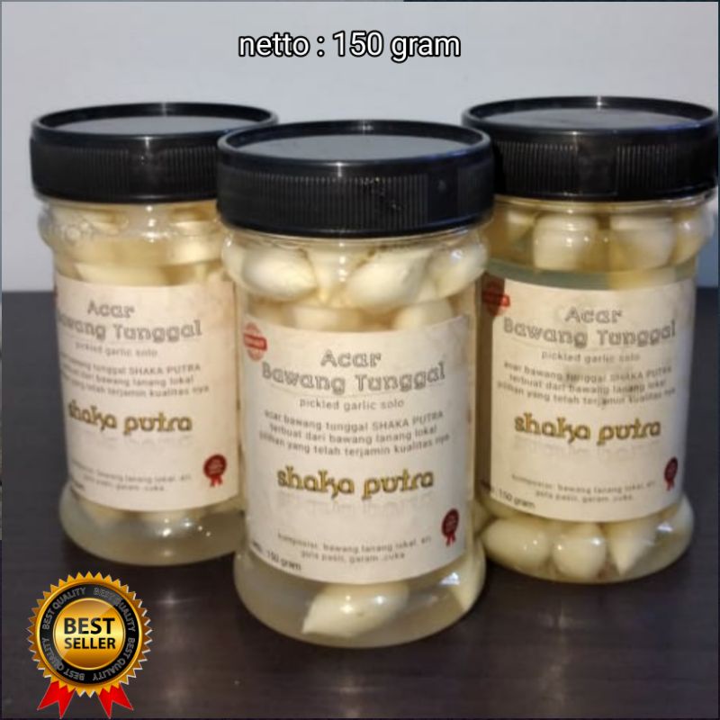 Acar Bawang Putih Tunggal Lanang Lokal