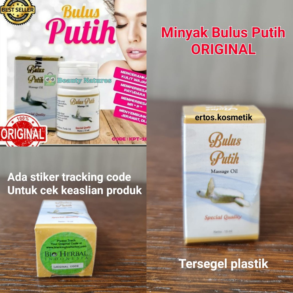 MINYAK BULUS PUTIH ORIGINAL PEMBESAR PAYUDARA AMPUH PERMANEN