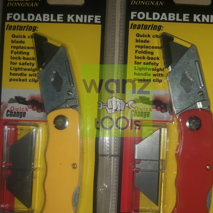 

Murah Folding - Foldable Knife - Pisau Cutter Lipat Gipsum Sheet Berkualitas