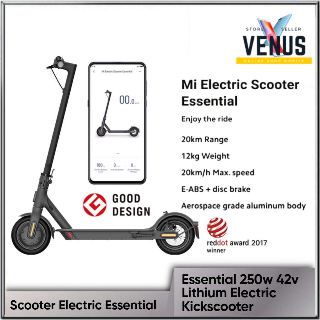 Mijia Electric Scooter Essential Smart E-Scooter Skuter Listrik