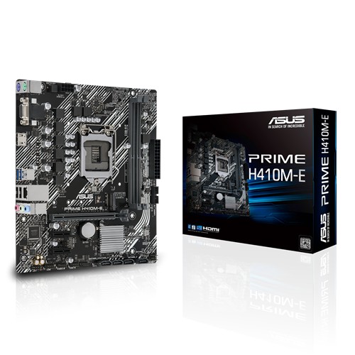 ASUS PRIME H410M-E Motherboard LGA1200 H410 DDR4 USB3.2 SATA3 H410M E