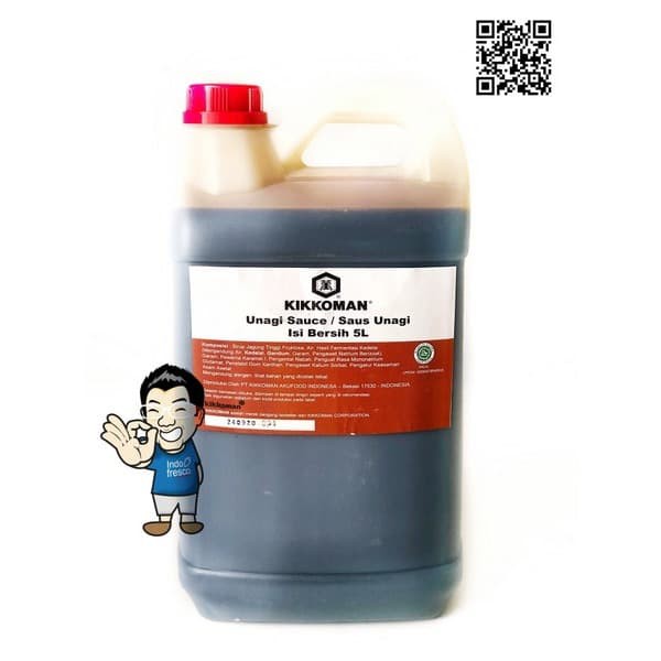 

PROMO KIKKOMAN UNAGI SAUCE- SAUS UNAGI JERIGEN HALAL 5L TERMURAH