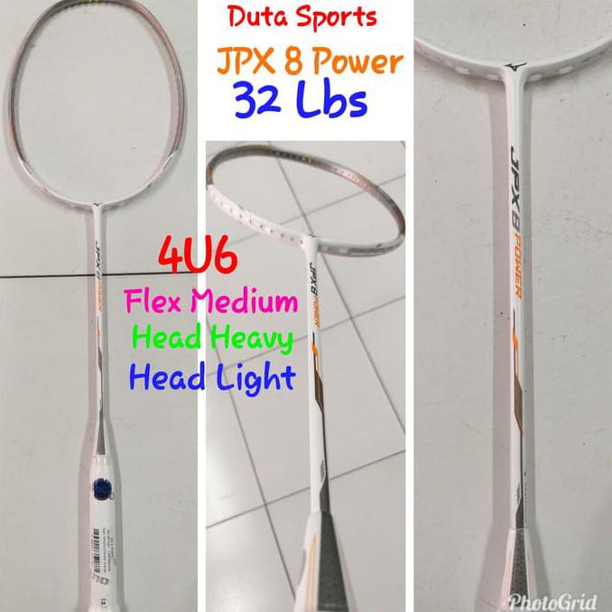 BI9 SALE Raket Badminton Mizuno JPX 8 POWER Original 100 % SDWD