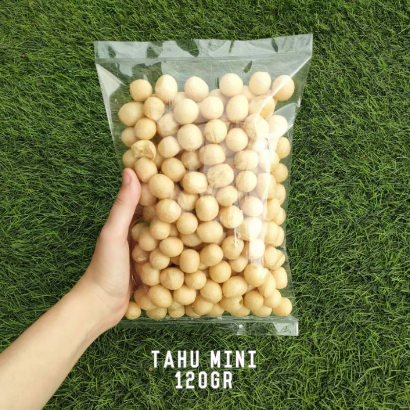 

Cemilan gurih tahu mini