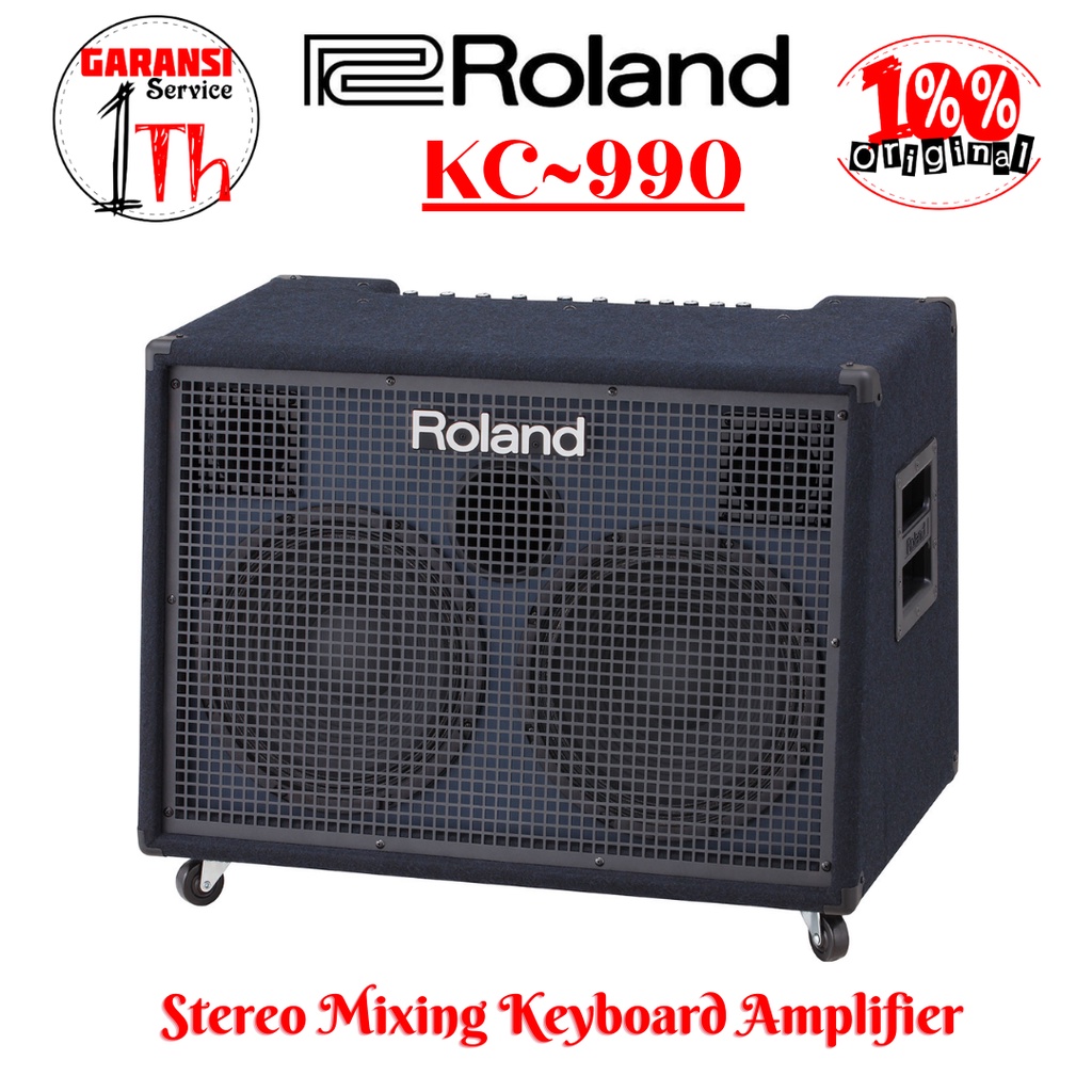 Jual Roland KC990 320W 2x12" Stereo Mixing Keyboard Amplifier Shopee