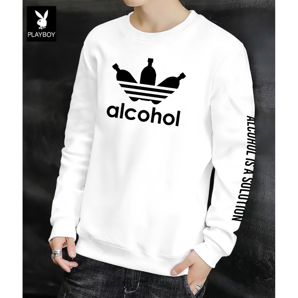 Sweater Pria / Baju Pria / Sweter Diskon / Sweater Alcohol