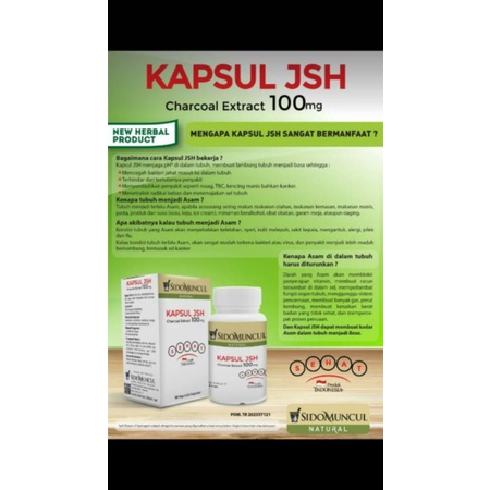 KAPSUL JSH HERBAL SIDOMUNCUL