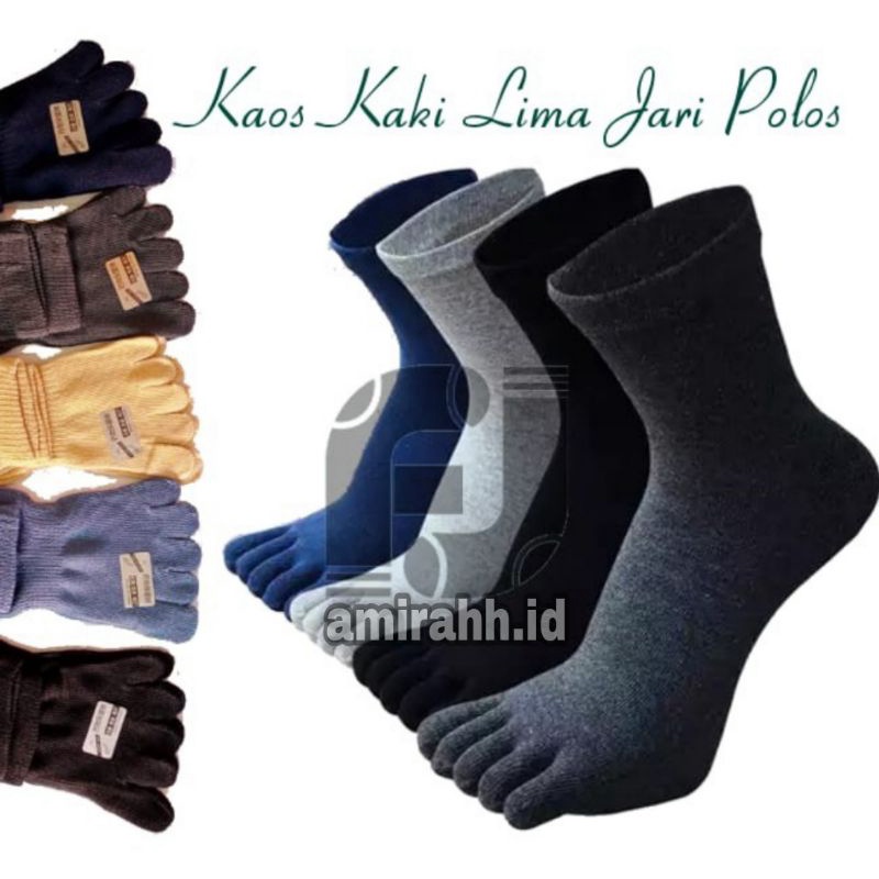 Kaos Kaki Pria Jempol Lima Jari Kaos Kaki Pria Jempol