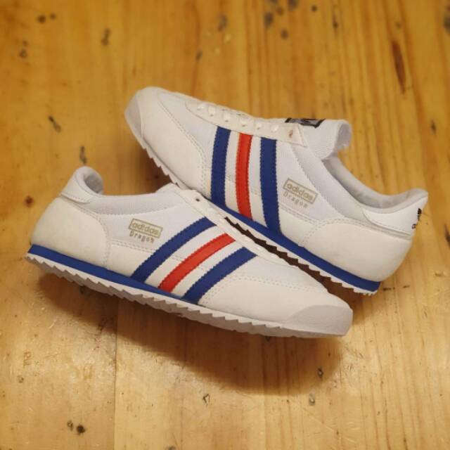 Adidas dragon putih merah biru