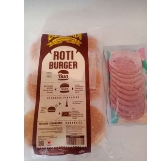 

paket burger bernadi isi 6 + smoke beef vitalia isi 10