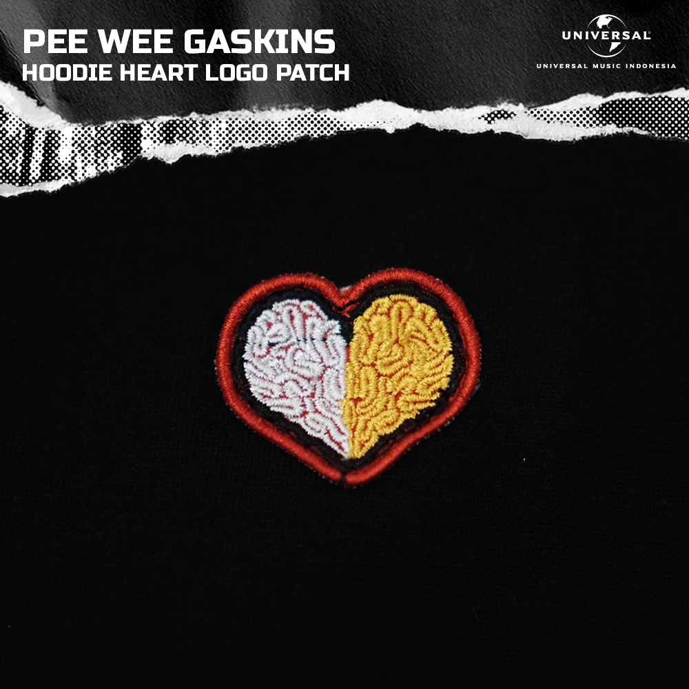 Pee Wee Gaskins - Hoodie Heart Logo Patch