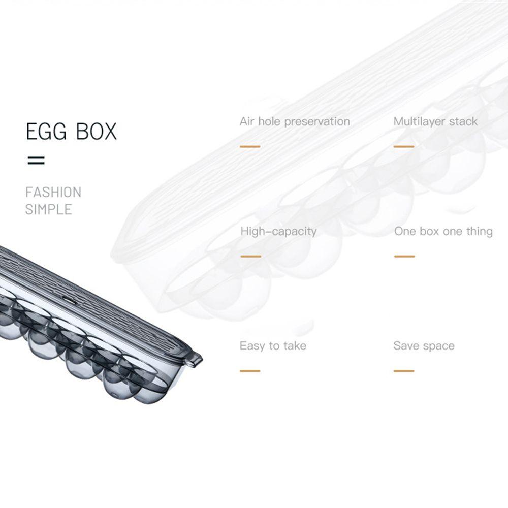 Solighter Egg Box Simplicity Dengan Tutup 16grid Container