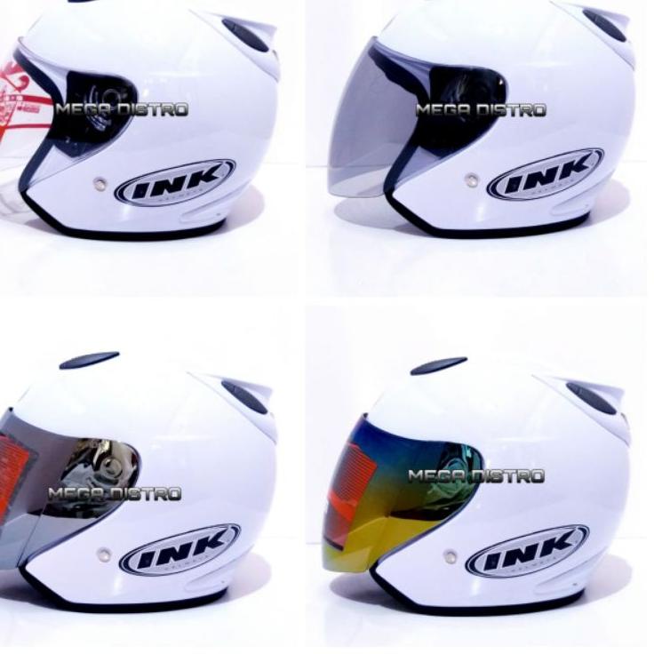 (HARGA BERSAHABAT) Helm ink centro grade ori putih
