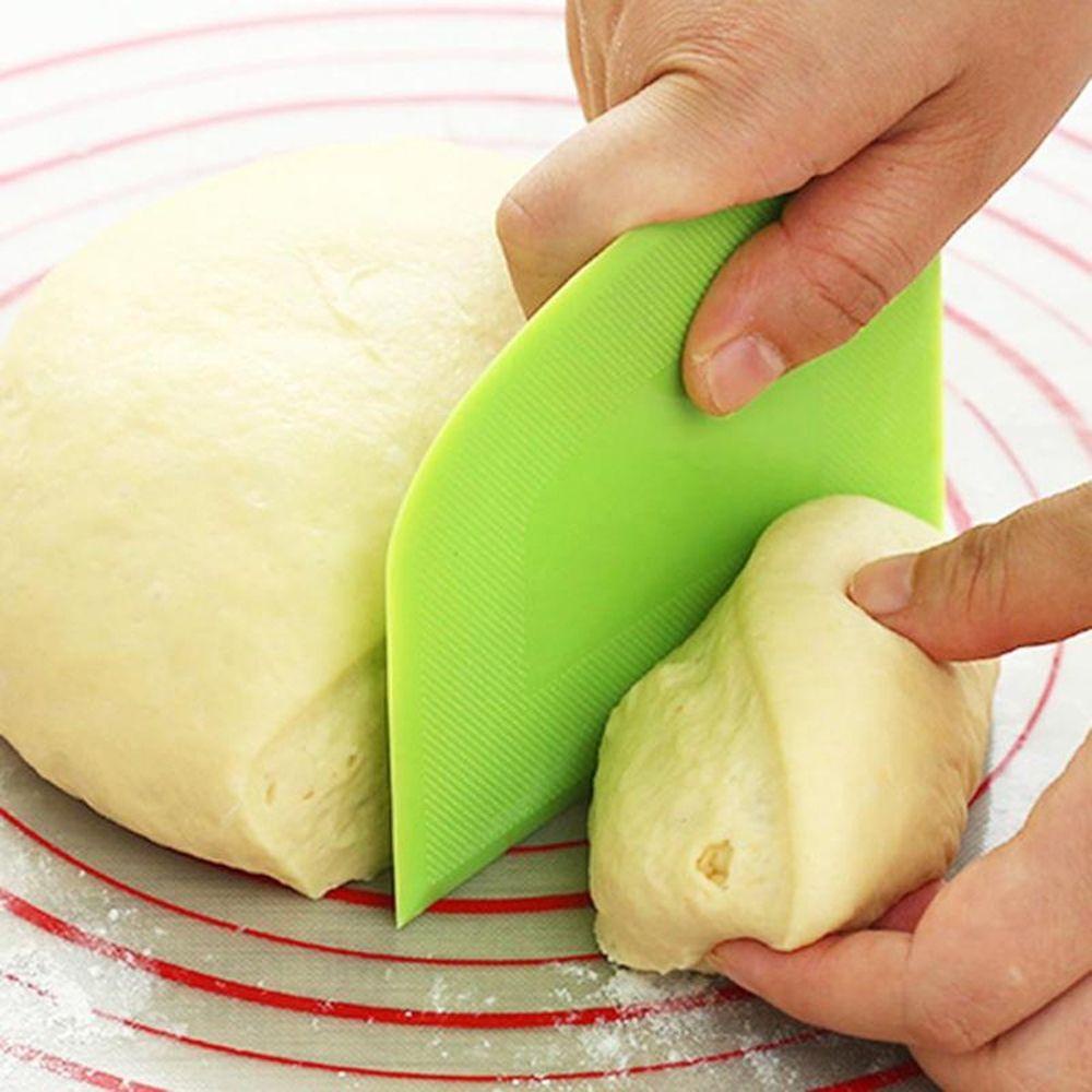 Pemotong Scraper Adonan Nanas Tepi Halus Perlengkapan Dapur Baking Pastry Tools