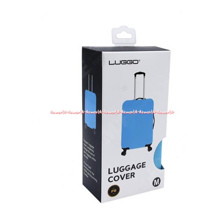 Luggo Luggage Cover Sarung Koper Trolley Ukuran M Pelindung Tas Koper