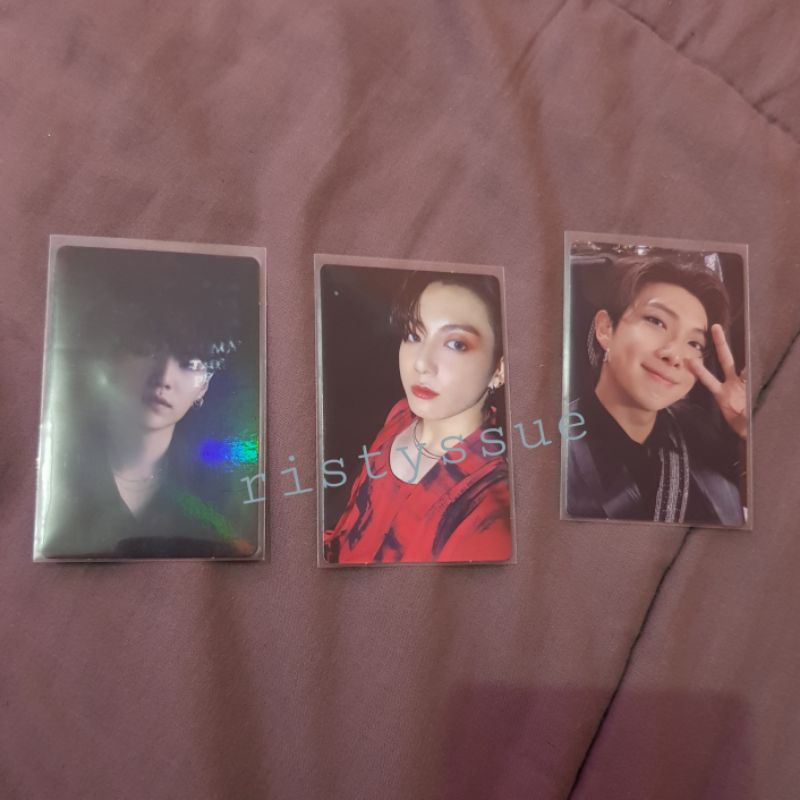(DESC) BTS MOTS CONCEPT BOOK MCB PHOTOCARD PC HOLO CLUE ROUTE - RM SUGA JUNGKOOK
