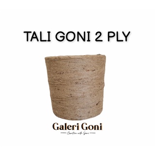 Image of Tali Rami /Goni ukuran 2 PLY Panjang ±50 Meter | Tali Goni Gulungan | Tali Rami Roll Murah