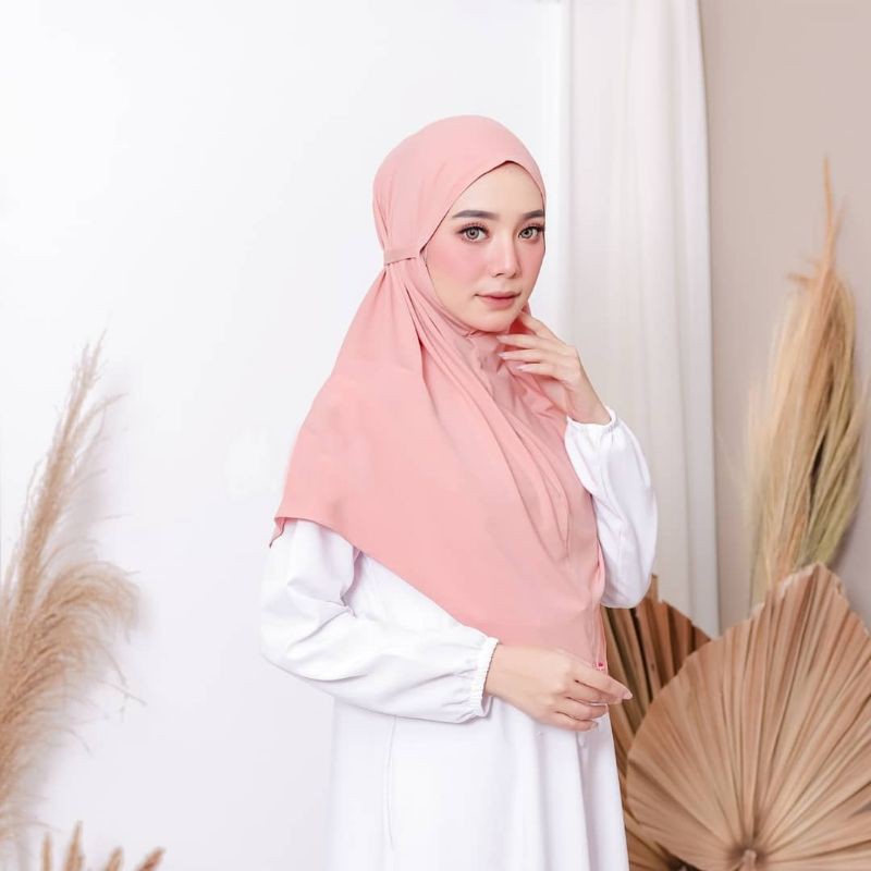 Bergo Maryam spandex Jersey non ped tali  M