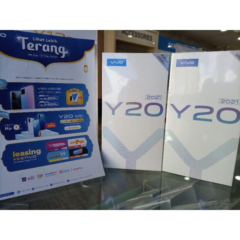 VIVO Y20 2021 RAM 4 GB ROM 64GB