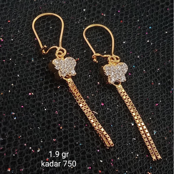 Anting Emas 17K - 1.9 gr Kadar 750 - 764