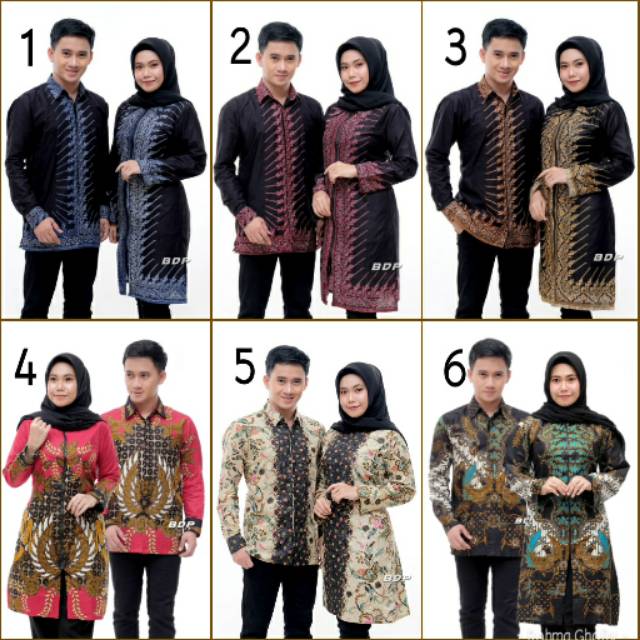 Maura Couple - Sania Ruffle Batik Couple ori Ndoro jowi DNT Garansi Termurah Shopee - Couple Zipper