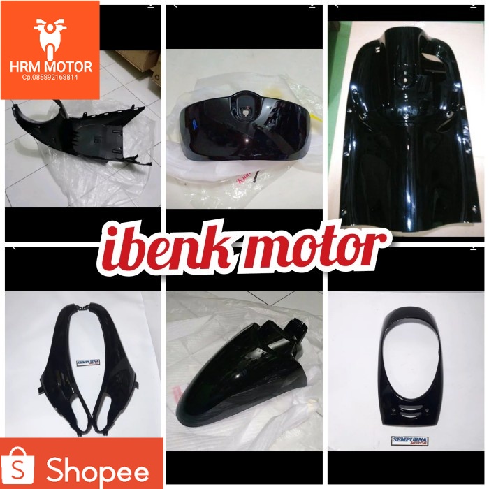 paket cover body depan scoopy fi lama 2013-2017
