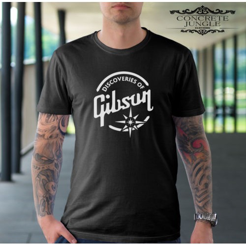 t-shirt kaos gibson usa