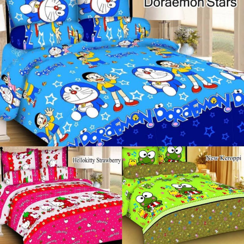 SPREI HOMEMADE KARAKTER 180x200 TIDAK LUNTUR