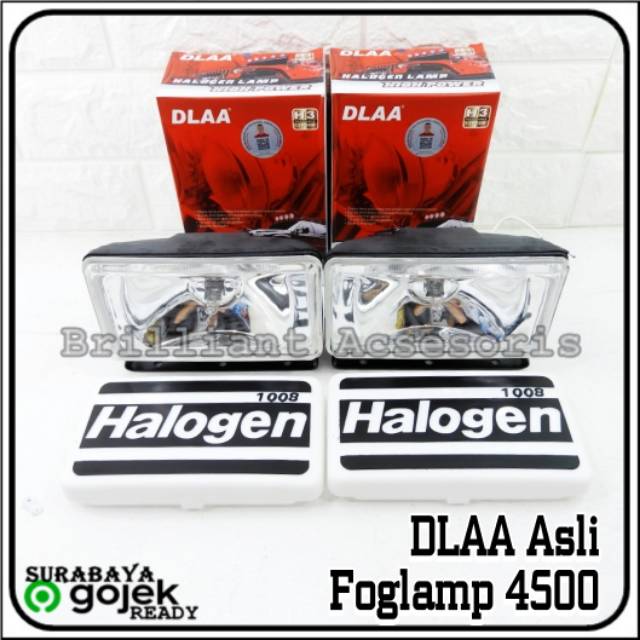 Foglamp - Lampu Tambahan - Type 4500 Plus Cover DLAA Original - Harga Set