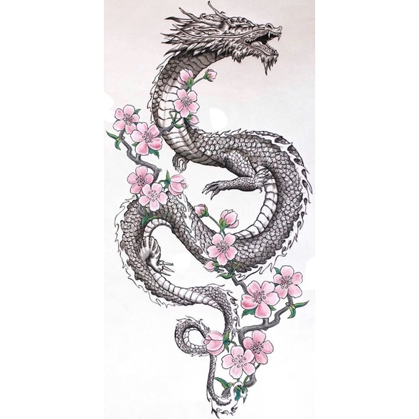 bordir satuan naga