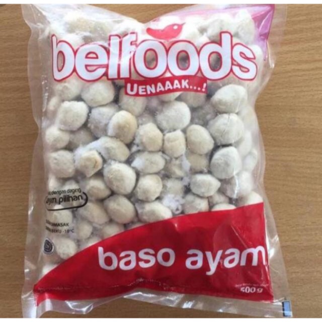 

Bakso ayam belfoods 100pc murah