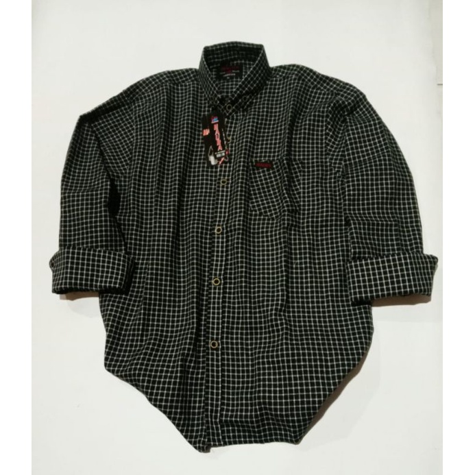 Kemeja Flanel Pria kualitas Premium Lengan Panjang Unisex Exklusif {murah} kemeja flanel wanita-F5