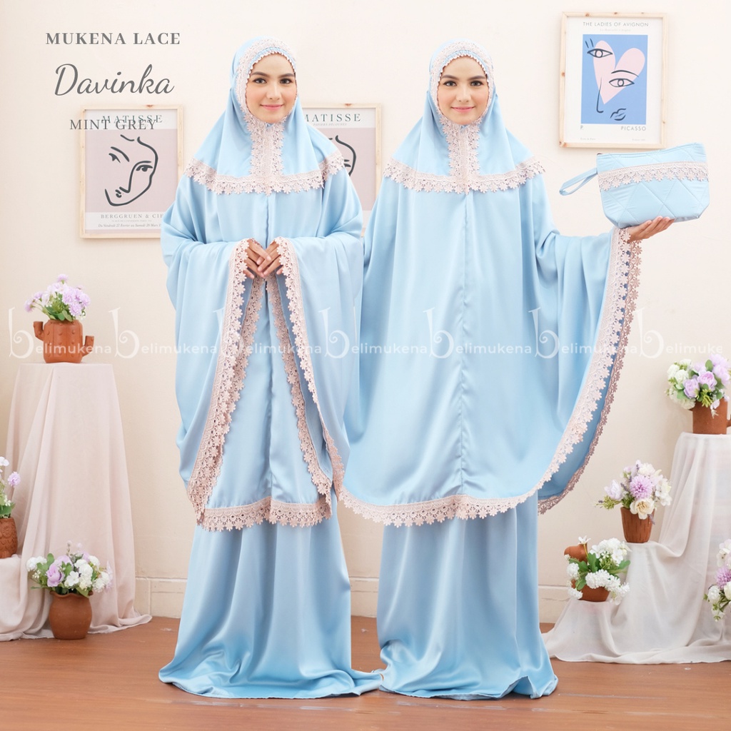 Mukena Dewasa Lace Davinka