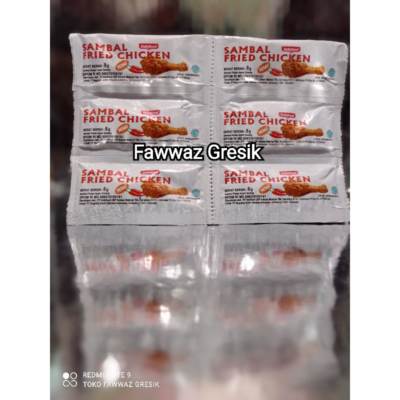 Sambal Fried Chicken Pedas Indofood 24 x 8 gr Sachet