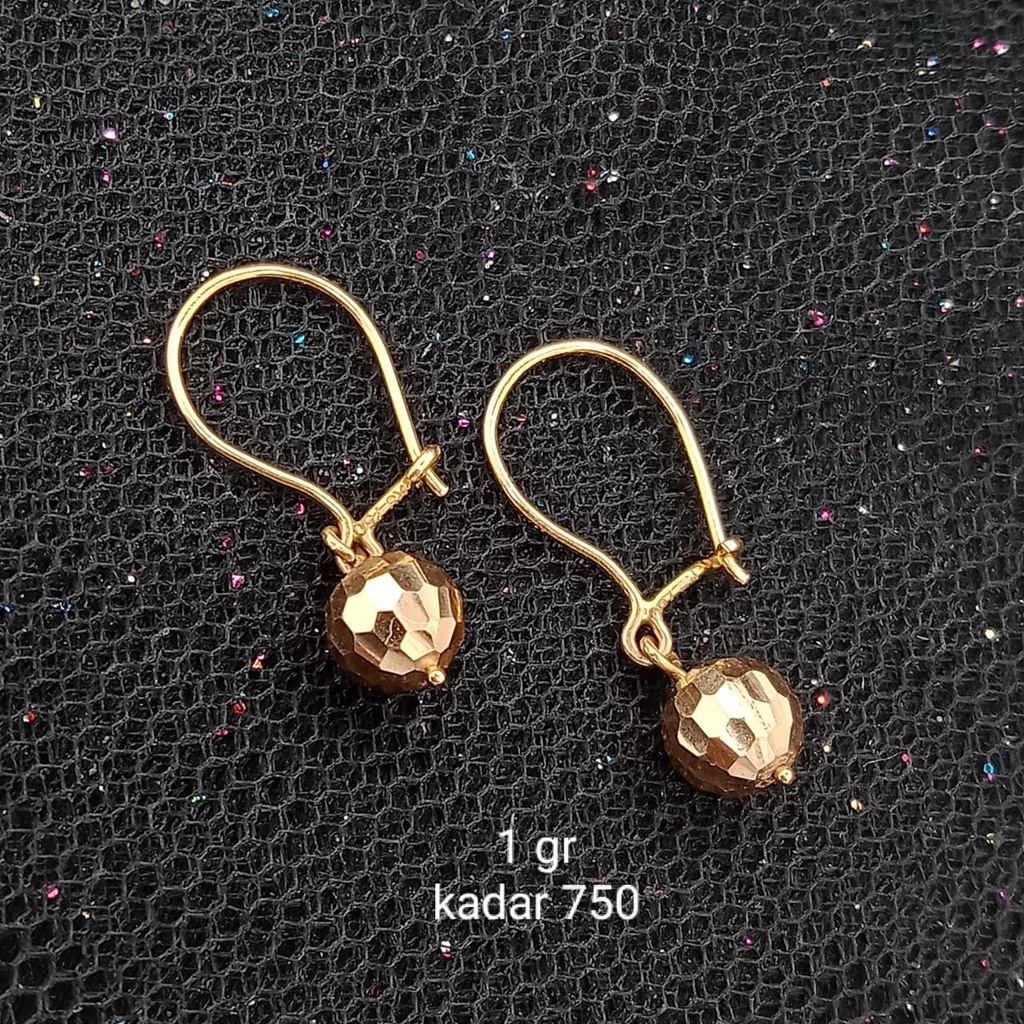 Anting Emas 17K - 1 gr Kadar 750 - 281