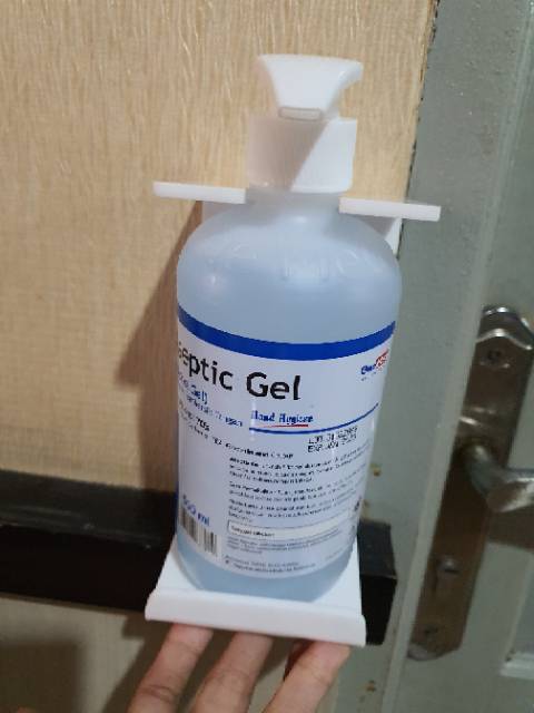 Promo Bracket Gel Sanitizer+Aseptic gel 500ml Onemed