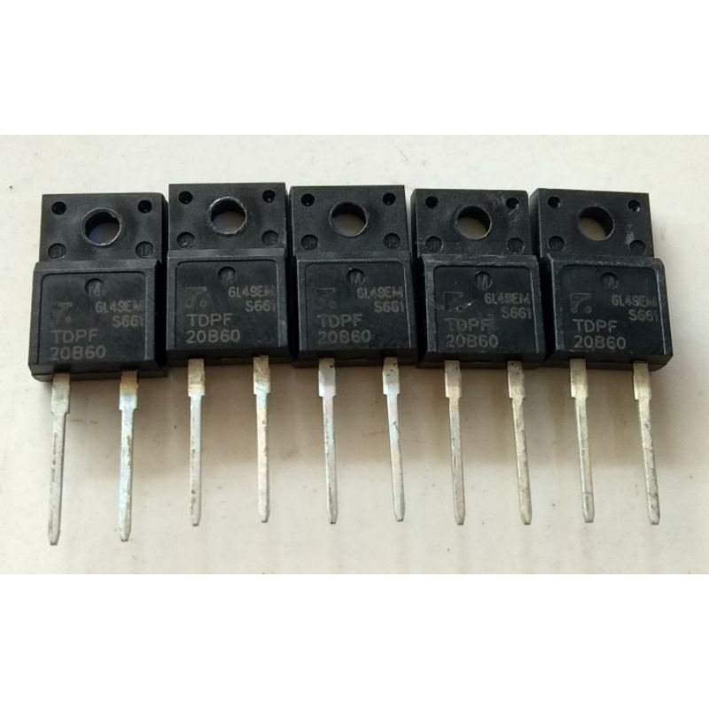 Dioda TDPF 20B60 20Amper 600 Volt