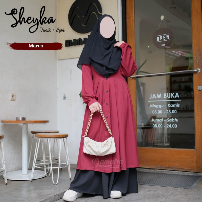 Tunik + rok sheyka by damaira hijab