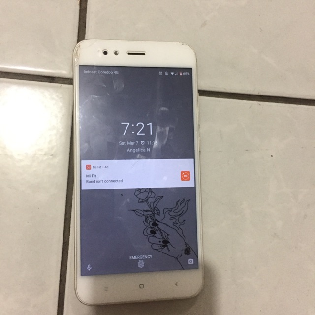 Xiaomi Mi A1 second / pemakaian pribadi