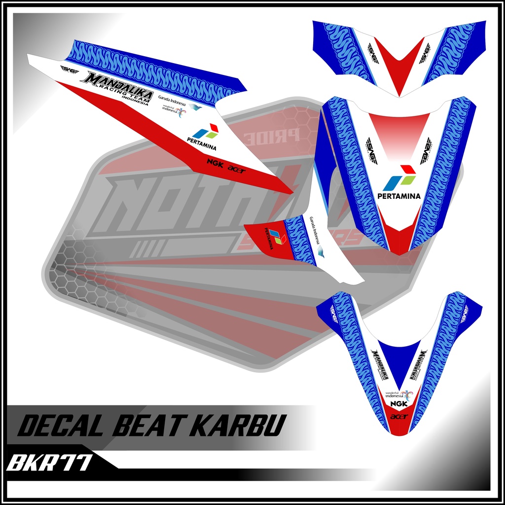 decal beat karbu 077 MANDALIKA